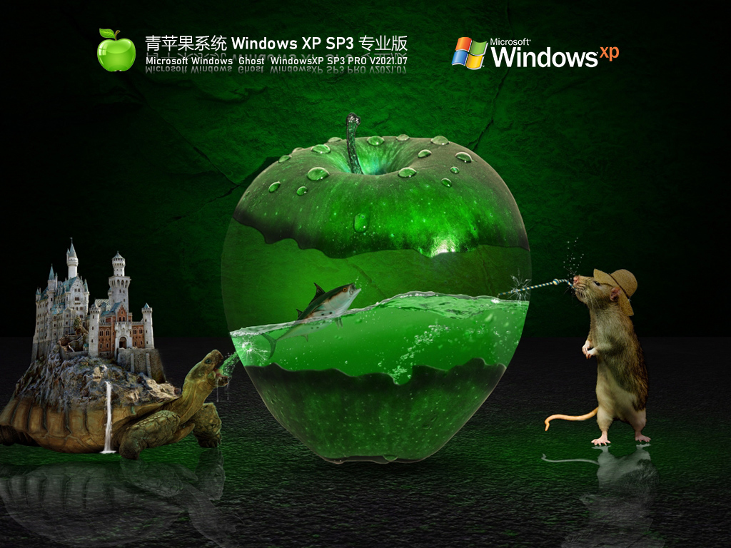 ƻWindows XP SP3 ȶרҵ V2021.07