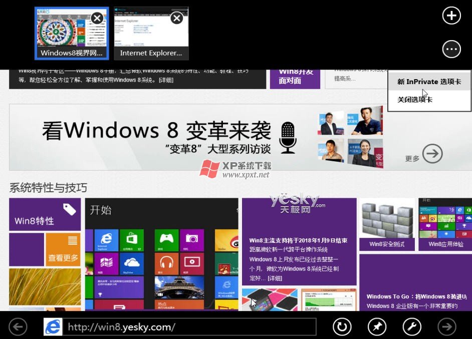 Win8½IE10